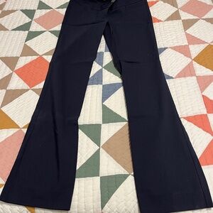 The Limited Dark Blue Flare Pants